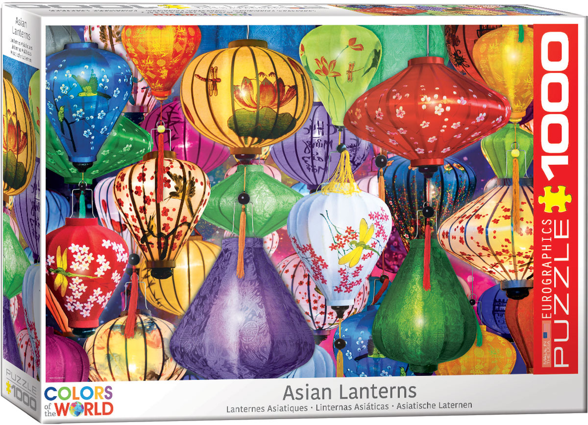 Asian Lanterns Jigsaw Puzzle 1000 Pieces Petrie s Family Games