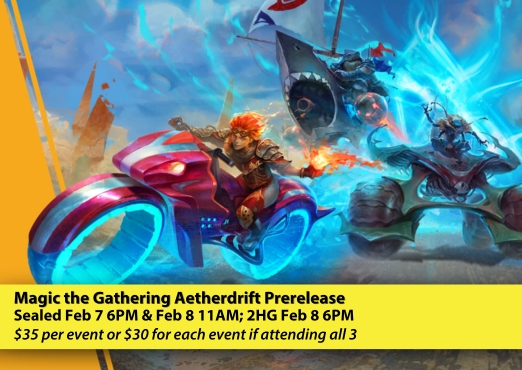 Magic the Gathering: Aetherdrift Prerelease