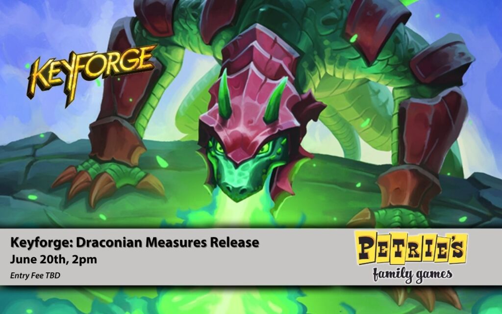 Keyforge: Draconian Measures Release