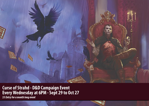 D&D: Curse of Strahd Event