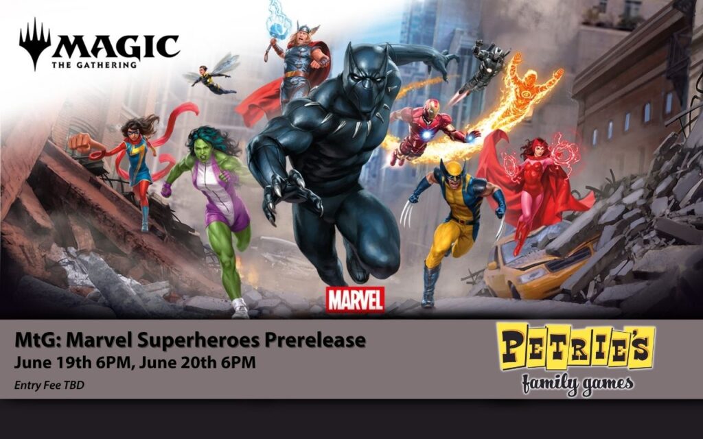 MTG Marvel Superheroes Prerelease